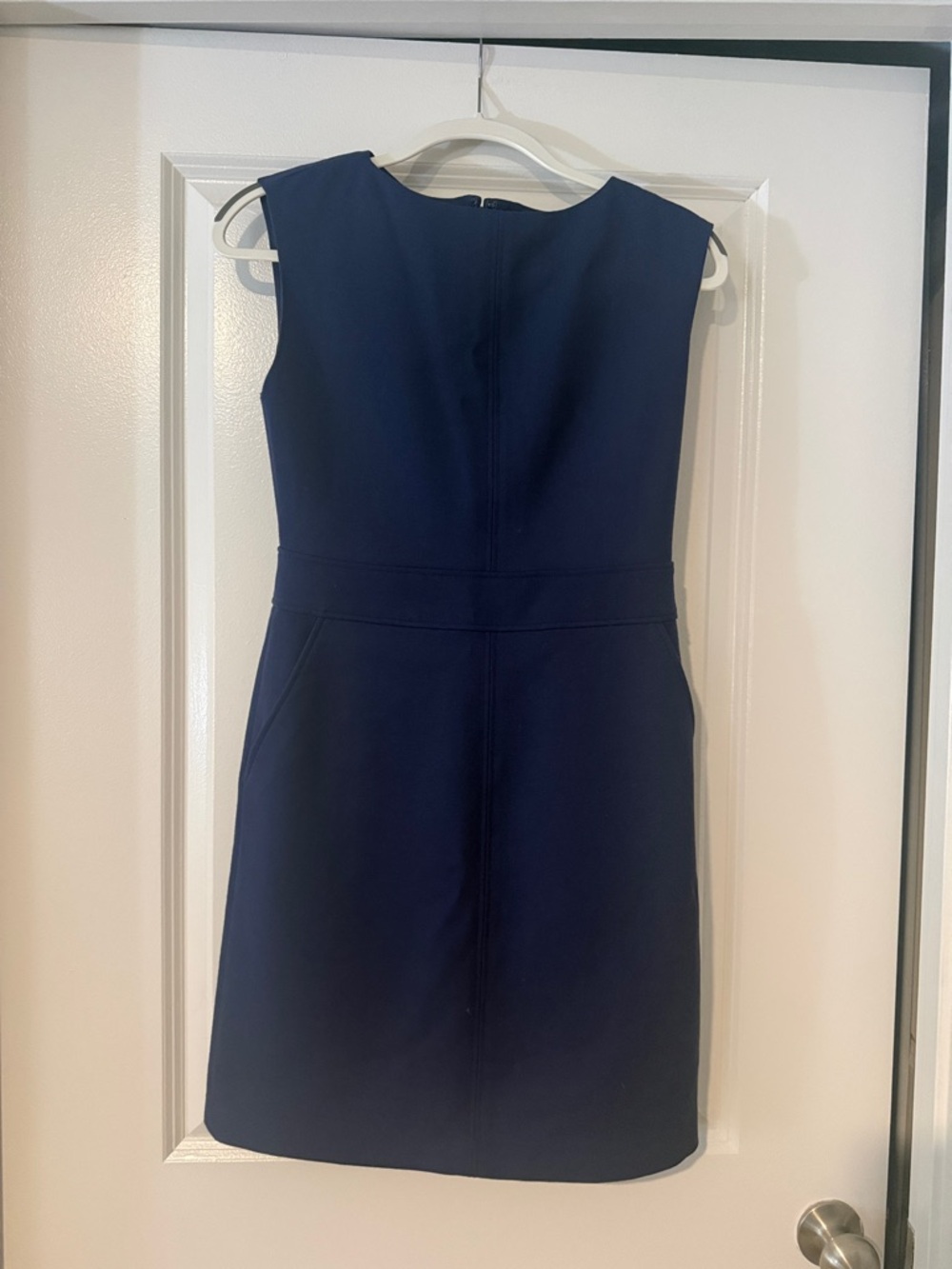 Theory Navy Split Dress